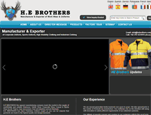 Tablet Screenshot of hebrothers.com